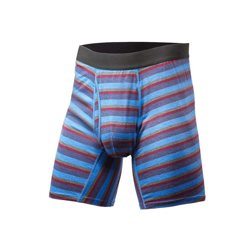Bambu obat bius pewarnaan brief boxer bergaris