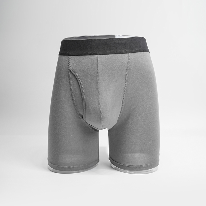 Brief boxer splicing mesh yang bernapas untuk pria