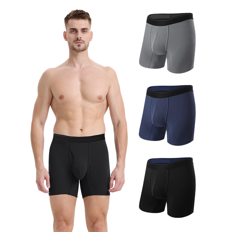 Celana Boxer Pria Mesh Pendingin